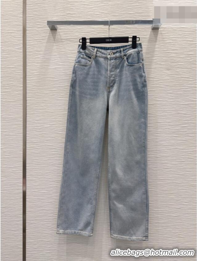 Inexpensive Dior Jeans in Light Blue Cotton Denim D041418 2026