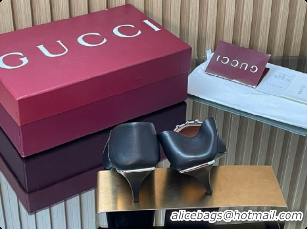 Perfect Gucci Vittoria Pumps 5.5cm in Nappa Leather with Horsebit Black 2026 862776