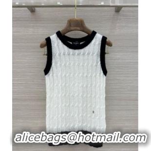 Buy Inexpensive Chanel Wool Vest CH081120 White 2026