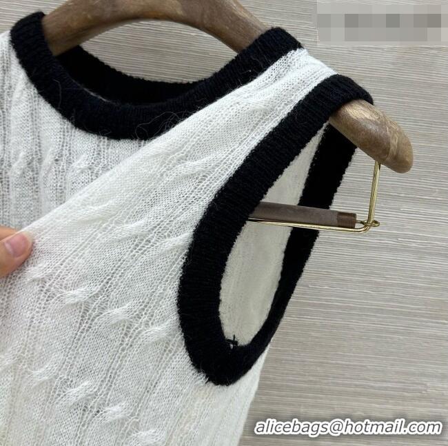Buy Inexpensive Chanel Wool Vest CH081120 White 2026