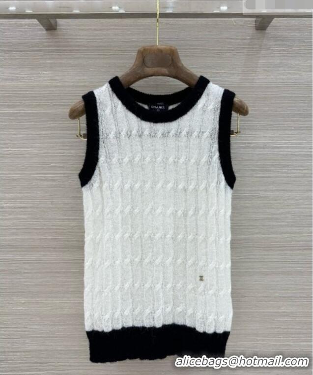 Buy Inexpensive Chanel Wool Vest CH081120 White 2026