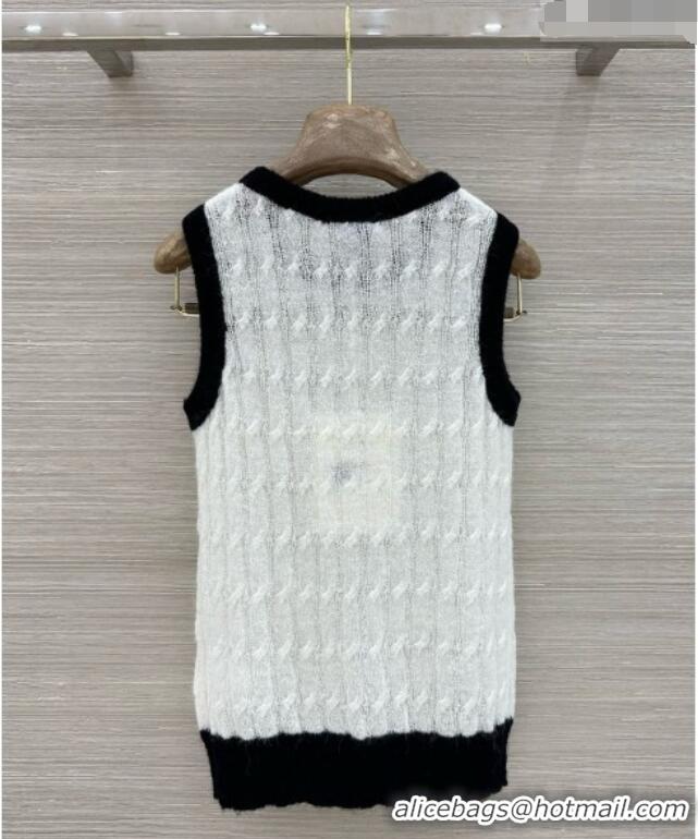 Buy Inexpensive Chanel Wool Vest CH081120 White 2026