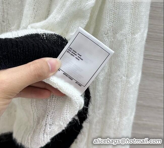 Hot Sale Design Chanel Wool Cardigan CH081121 White 2026