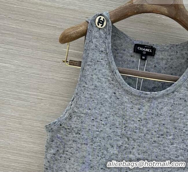 Specials Promotional Chanel Wool Vest CH081122 Grey 2026