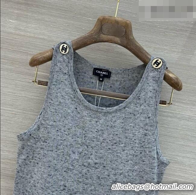 Specials Promotional Chanel Wool Vest CH081122 Grey 2026