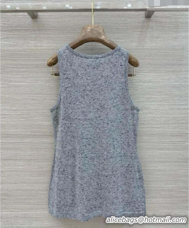 Specials Promotional Chanel Wool Vest CH081122 Grey 2026