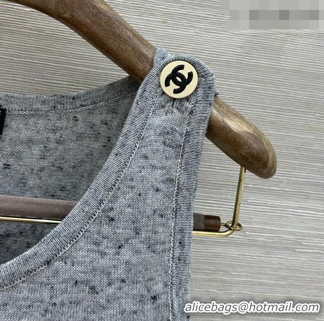 Specials Promotional Chanel Wool Vest CH081122 Grey 2026