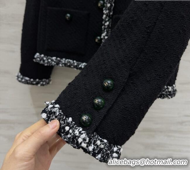 Good Product Chanel Tweed Jacket CH081213 Black 2026