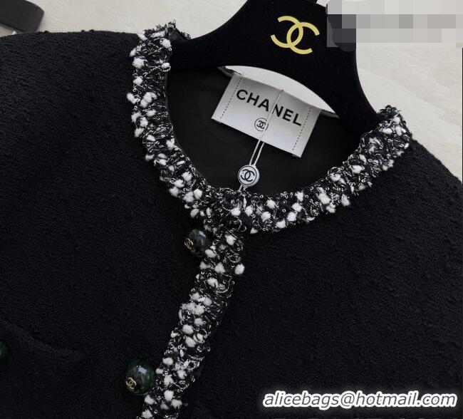 Good Product Chanel Tweed Jacket CH081213 Black 2026