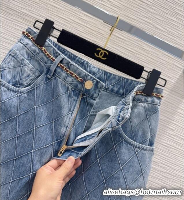 Cheap Discount Chanel Jeans CH081229 Blue 2026