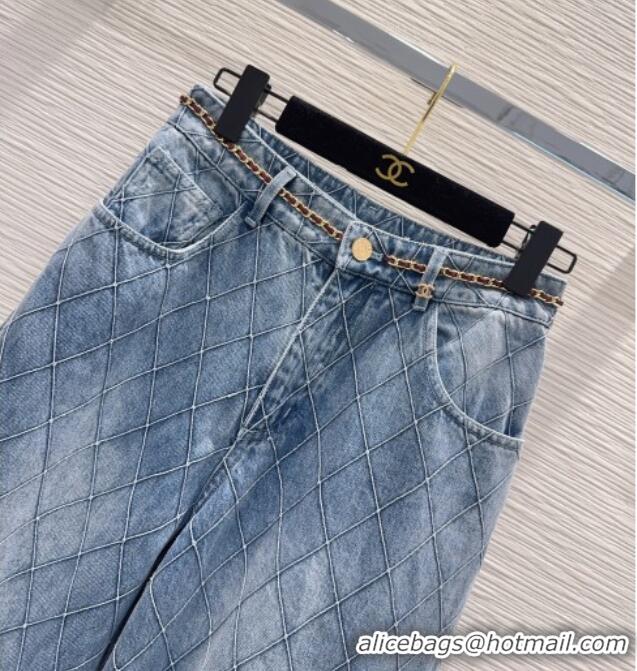 Cheap Discount Chanel Jeans CH081229 Blue 2026