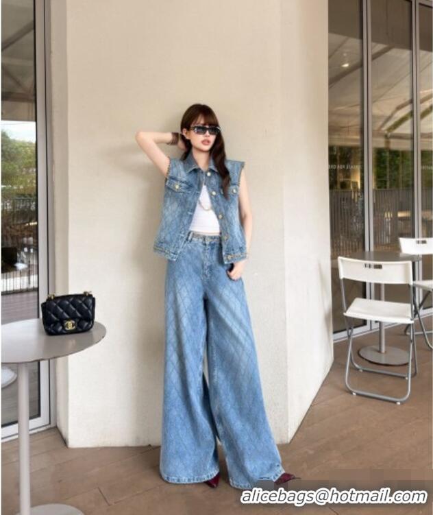 Cheap Discount Chanel Jeans CH081229 Blue 2026
