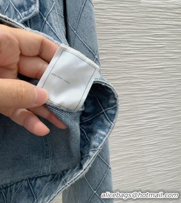 Top Quality Chanel Denim Jacket CH081230 Blue 2026