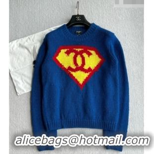 Hot Sell Cheap Chanel Cashmere Sweater CH081250 Blue 2026
