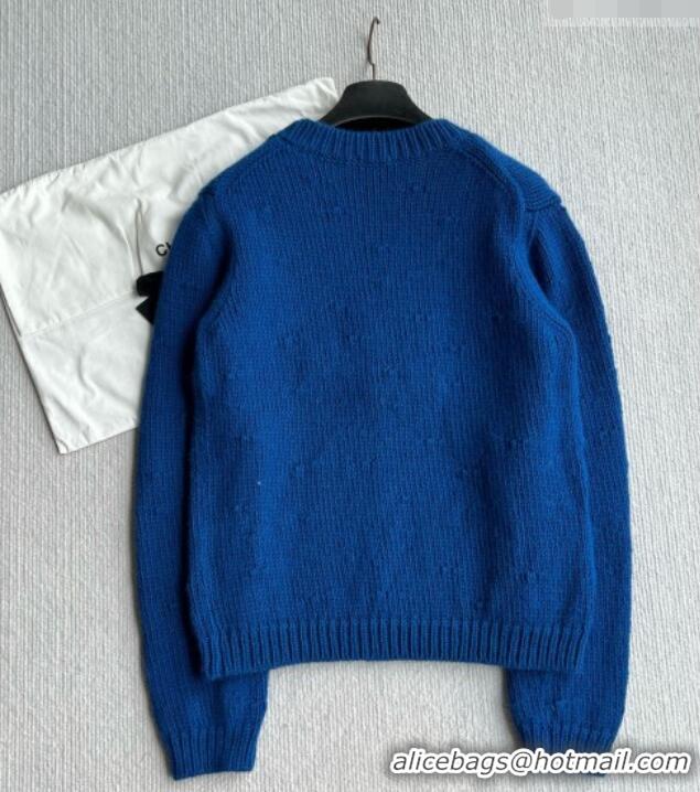 Hot Sell Cheap Chanel Cashmere Sweater CH081250 Blue 2026