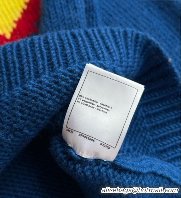 Hot Sell Cheap Chanel Cashmere Sweater CH081250 Blue 2026