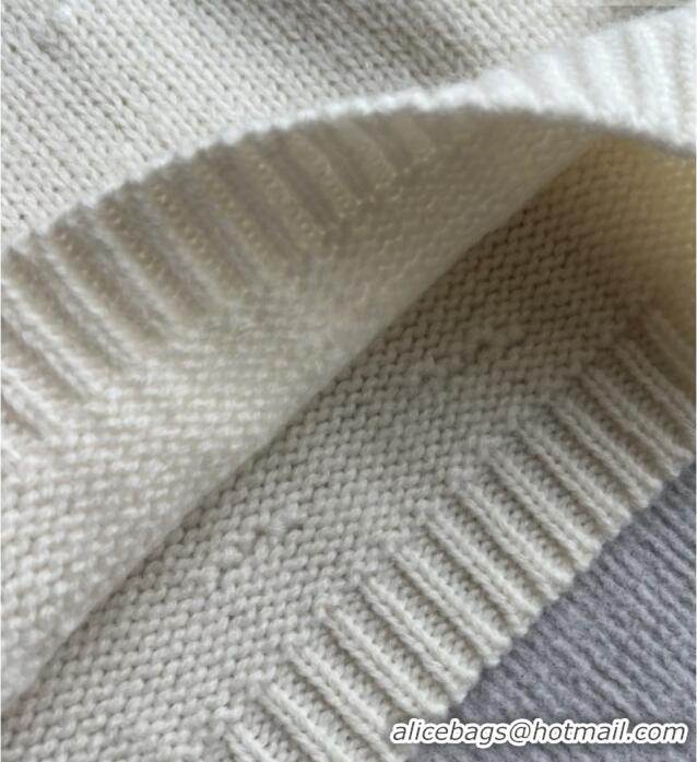 Top Grade Chanel Cashmere Sweater CH081251 White 2026