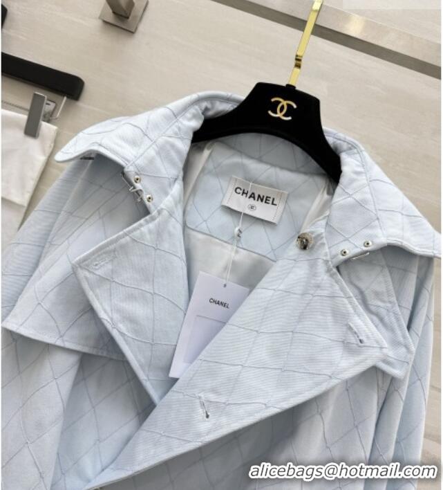 Good Looking Chanel Jacket CH081268 Light Blue 2026