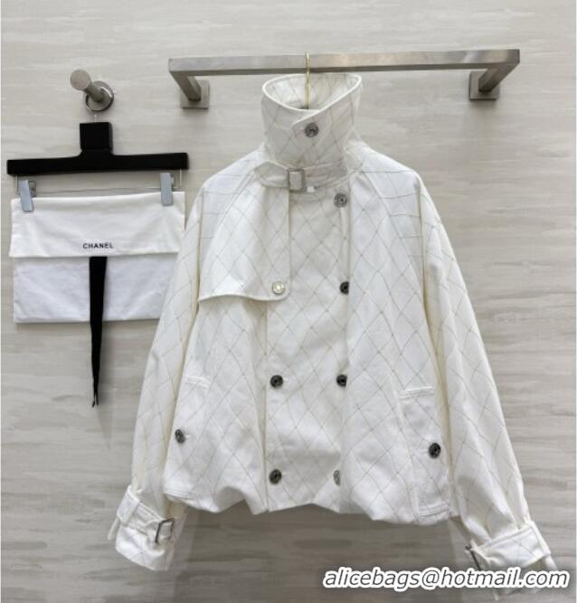 Buy New Cheap Chanel Jacket CH081269 White 2026