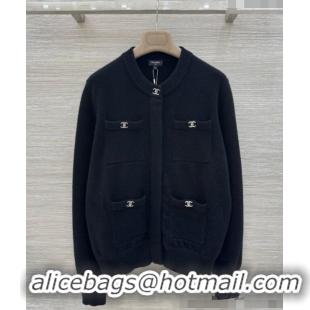 Best Price Chanel Cashmere Cardigan CH081282 Black 2026