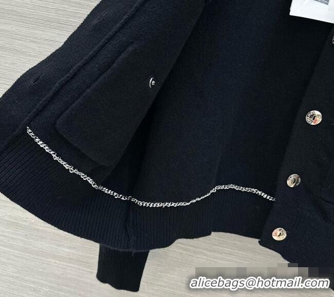 Best Price Chanel Cashmere Cardigan CH081282 Black 2026