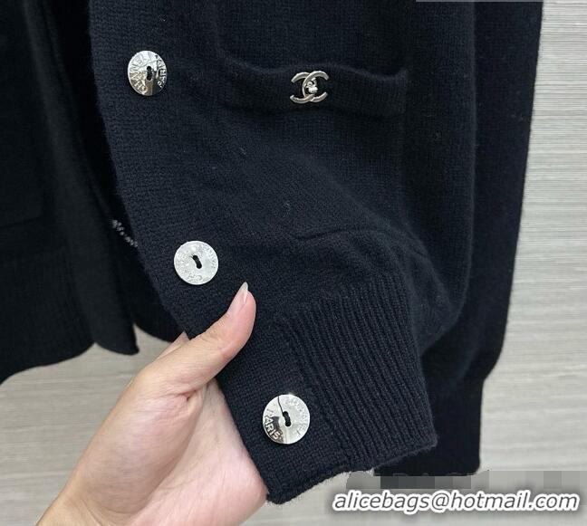 Best Price Chanel Cashmere Cardigan CH081282 Black 2026