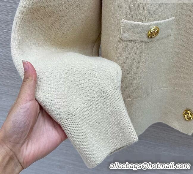 Fashion Discount Chanel Cashmere Cardigan CH081286 Beige 2026