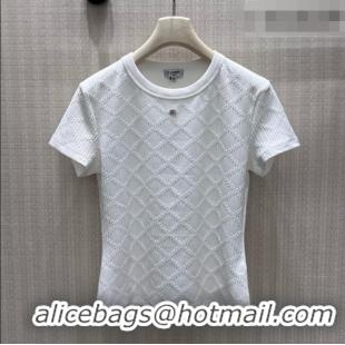 Pretty Style Chanel Cotton T-shirt CH081346 White 2026