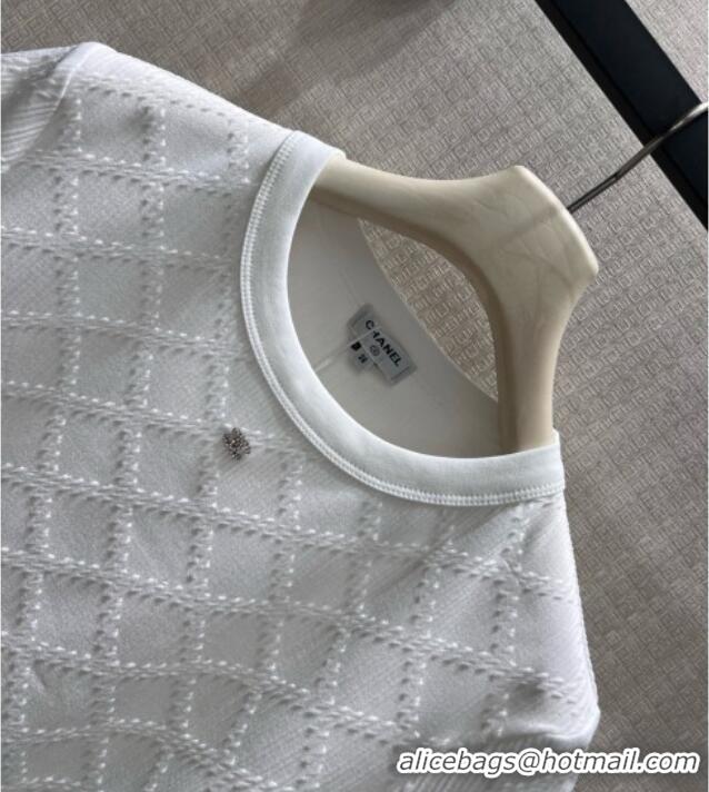 Pretty Style Chanel Cotton T-shirt CH081346 White 2026