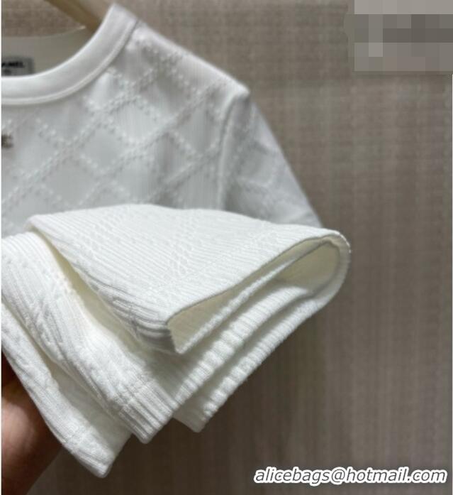 Pretty Style Chanel Cotton T-shirt CH081346 White 2026