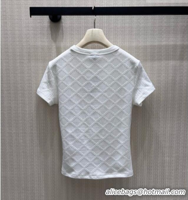 Pretty Style Chanel Cotton T-shirt CH081346 White 2026