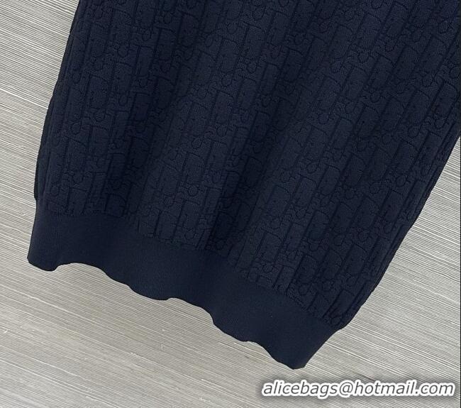 Top Design Dior Knit Short-sleeved Sweater D0414230 Black 2026
