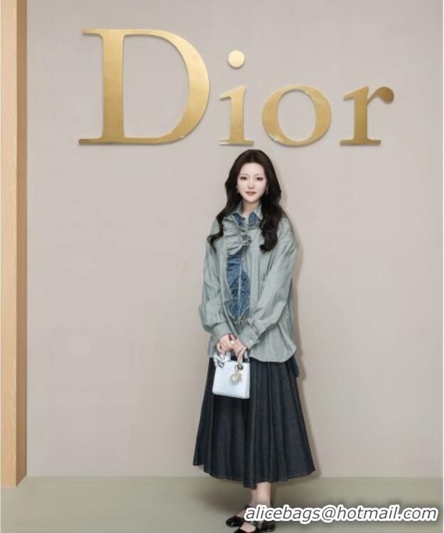 Buy New Cheap Dior Denim Blue Shirt D42115 2026