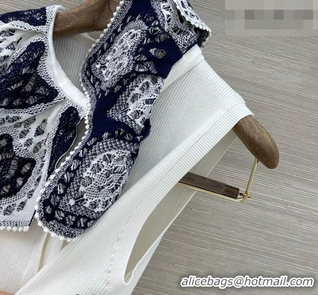 ​Good Looking Dior Cotton Vest DR042201 White 2026