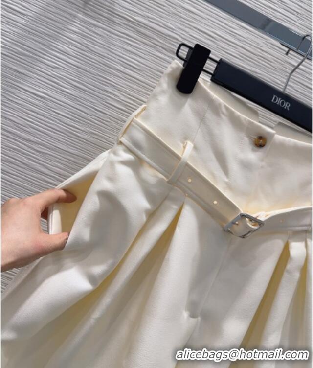 Luxury Discount Dior Pants DR042204 White 2026