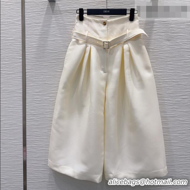 Luxury Discount Dior Pants DR042204 White 2026