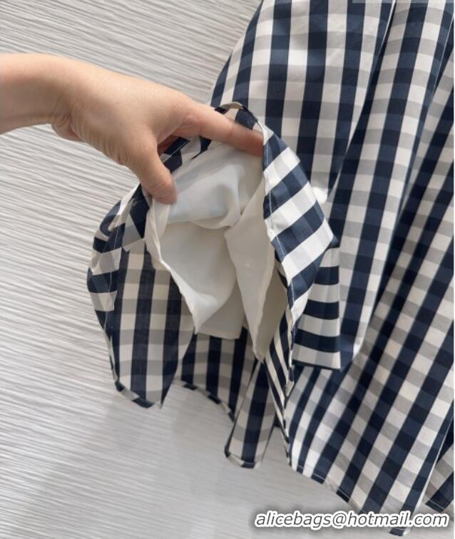 Buy Cheapest Dior Plaid Skirt DR042207 Black/White/Grey 2026