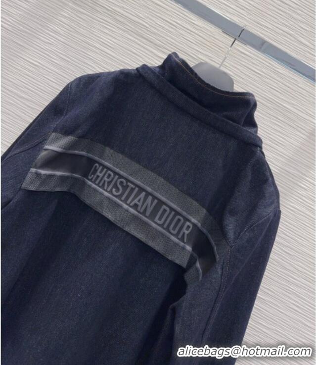 Top Grade Dior Cotton Denim Jacket DR042208 Dark Blue 2026