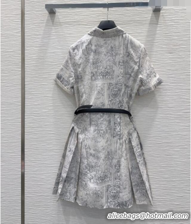 Good Taste Dior Printed Dress DR042207 Grey 2026