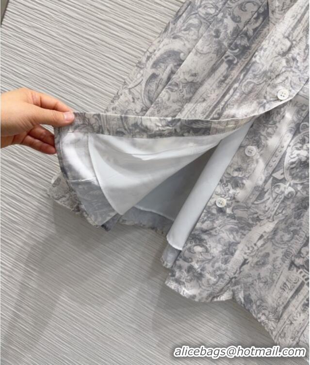 Good Taste Dior Printed Dress DR042207 Grey 2026