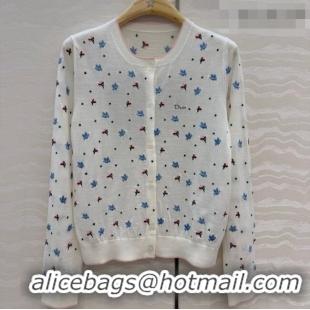 Buy Discount Dior Embroidered Cardigan DR042217 White 2026