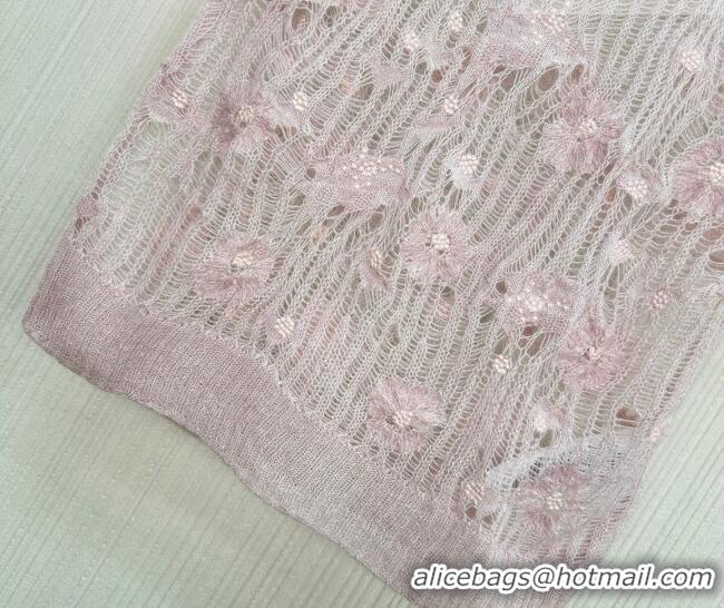 Pretty Style Dior Mesh and Bloom Top DR042216 Pink 2026