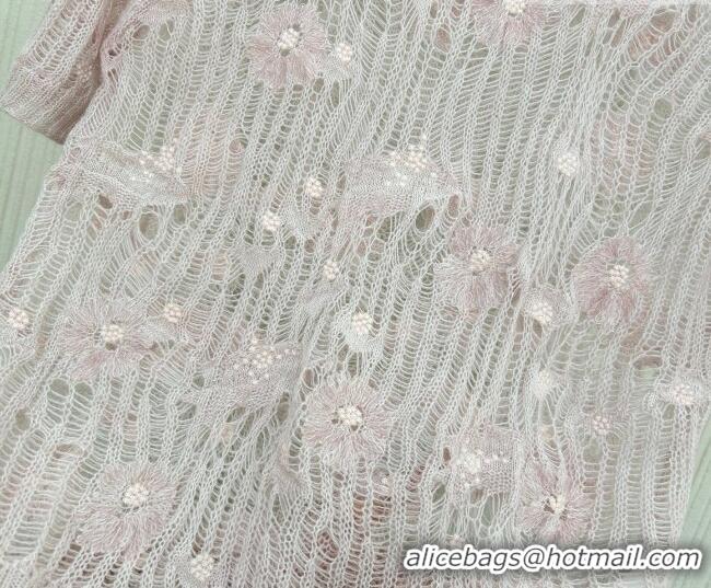 Pretty Style Dior Mesh and Bloom Top DR042216 Pink 2026