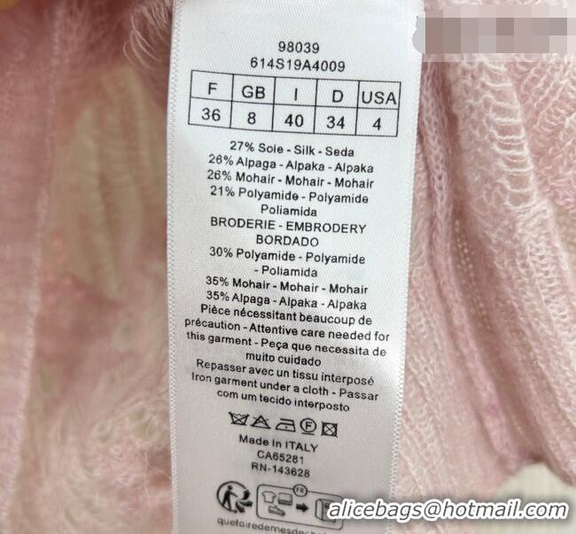 Pretty Style Dior Mesh and Bloom Top DR042216 Pink 2026