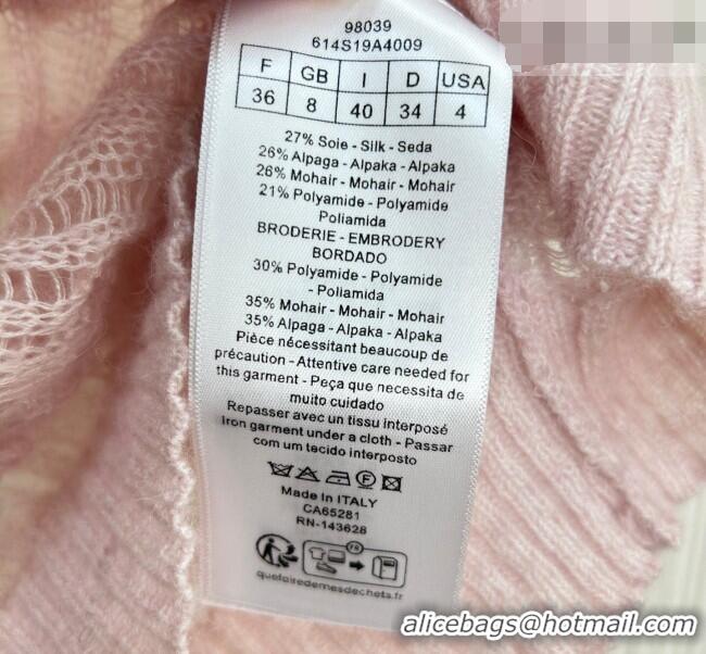 Good Quality Dior Mesh and Bloom Vest DR042216 Pink 2026