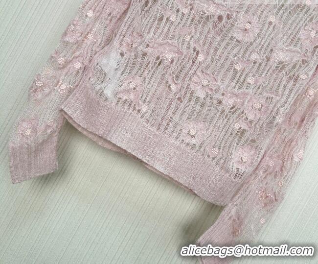 ​Best Cheapest Dior Mesh and Bloom Cardigan DR042216 Pink 2026