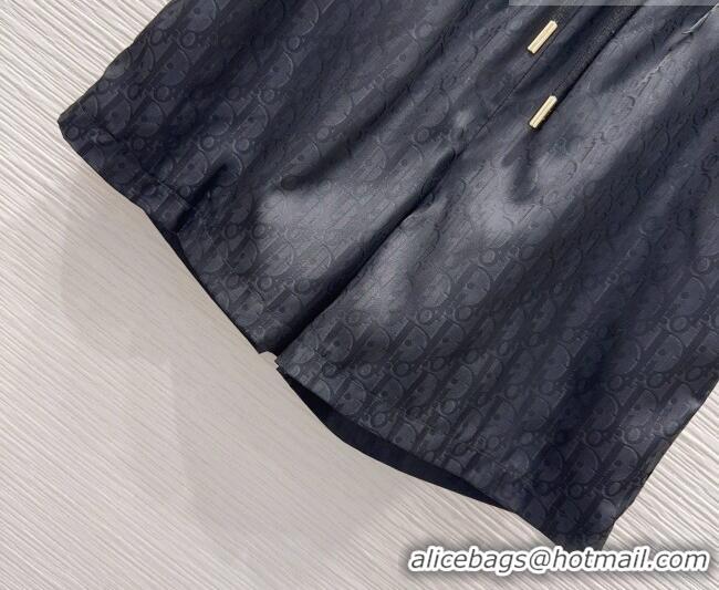 New Release Creation Dior Jacket and Shorts Set DR042301 Black 2026