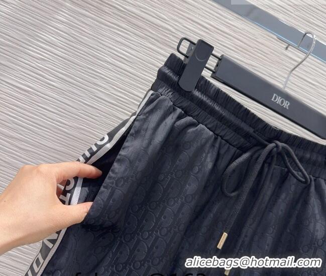 New Release Creation Dior Jacket and Shorts Set DR042301 Black 2026
