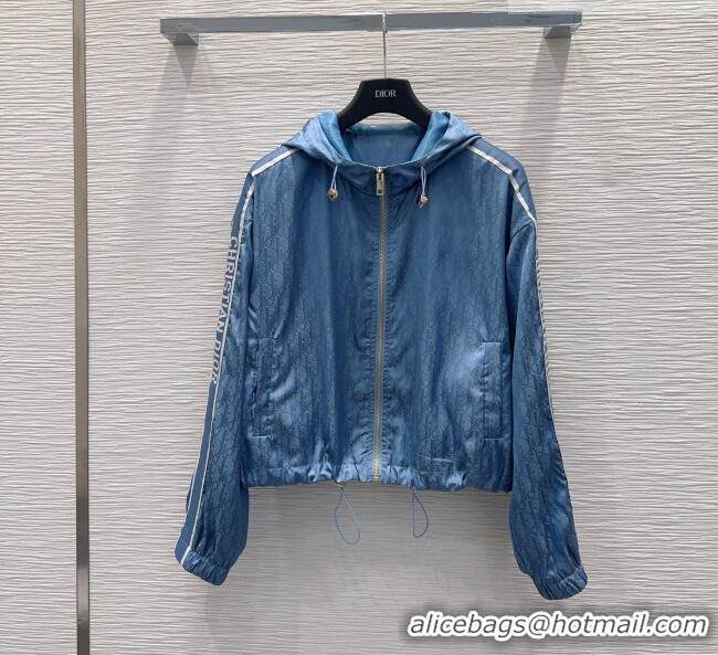 Modern Classic Dior Jacket and Shorts Set DR042301 Blue 2026