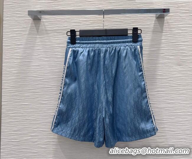 Modern Classic Dior Jacket and Shorts Set DR042301 Blue 2026